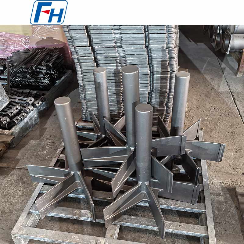 شفرات المروحة الملحومة FH® لمراوح الأفران ذات درجة الحرارة العالية - 1.4848، مقاومة الزحف، التوازن الديناميكي، ISO 9001